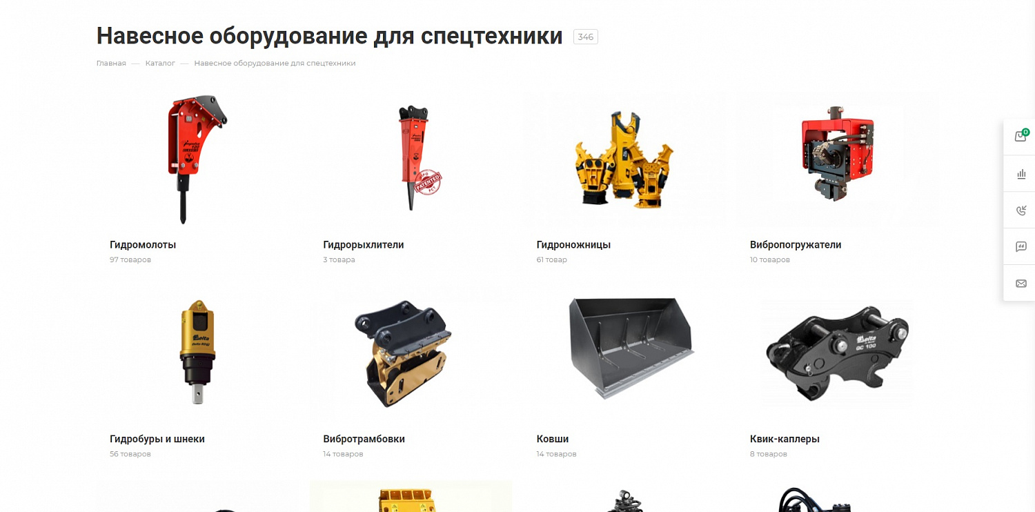Создание сайта для компании "Енисей-М"